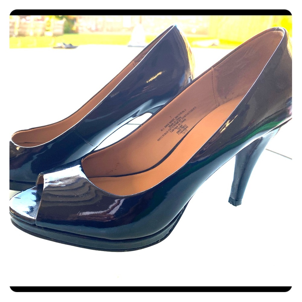 Medina open toe heels